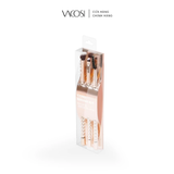 Bộ Kit 3 Cọ Chân Mày Vacosi SC01, Phiên Bản Golden Dragon