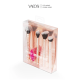 Bộ Kit 4 Cọ Và 1 Bông Phấn Vacosi, Phiên Bản Golden Dragon