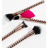 Bộ Kit 4 Cọ Và 1 Bông Phấn Vacosi, Phiên Bản Golden Dragon