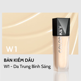 Kem Nền Colorkey Dạng Lỏng Cho Lớp Trang Điểm Lì Mỏng Nhẹ và Lâu Trôi 30g