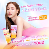 Kem Chống Nắng Nâng Tone MizuMi Uv Bright Body Serum Tone Up 120ml