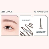 Chì Kẻ Chân Mày Mềm Mịn Lâu Trôi Kháng Nước TAG Slim Brow Pencil 0.06g