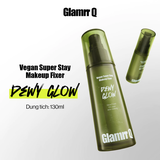 Xịt Khóa Nền Cố Định Glamrr Q Vegan Super Stay Makeup Fixer