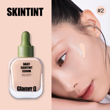 Kem Nền Serum Căng Bóng Glamrr Q Daily SkinTint Serum Vegan Foundation SPF50+/PA++++ 30ml
