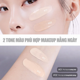 Kem Nền Serum Căng Bóng Glamrr Q Daily SkinTint Serum Vegan Foundation SPF50+/PA++++ 30ml