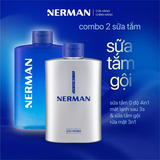 Sữa Tắm Gội Nam Giới Hương Nước Hoa Gentleman 3 In 1 Nerman 350ml