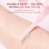 Dao Cạo Lông Mày Hai Đầu Chống Gỉ Nano Dụng Cụ Tỉa Lông Mày An Toàn