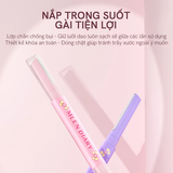 Dao Cạo Lông Mày Hai Đầu Chống Gỉ Nano Dụng Cụ Tỉa Lông Mày An Toàn