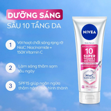 Serum Dưỡng Thể Nivea Sáng Da, Mờ Thâm Nám