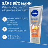 Sữa Dưỡng Thể Nivea Dưỡng Sáng Da Vitamin C & E 170ml