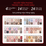 Bảng Phấn Mắt Cheeryep 16 Ô Natural Star Đa Năng