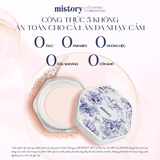 Phấn Phủ Bột Lụa Mistory Hạn Chế Mốc Nền, Kiềm Dầu 8h 9g