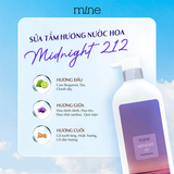 Sữa Tắm Hương Nước Hoa Mine Thơm Quyến Rũ Hỗ Trợ Dưỡng Ẩm Và Dưỡng Sáng Da