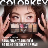 Bảng Phấn Mắt Colorkey Foxie Phiên Bản Đặc Biệt 14.2g