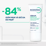 Kem Dưỡng Bioderma Sébium Sensitive Cho Da Mụn Nhạy Cảm