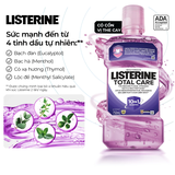 Nước Súc Miệng Chăm Sóc Toàn Diện Listerine Total Care Mouthwash 250ml