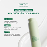 Kem Dưỡng Ẩm PORÊVES Phục Hồi Cho Da Nhạy Cảm Cica Barrier Essential Cream 50ml