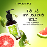 Dầu Xả Milaganics Tinh Dầu Bưởi Dưỡng Tóc Mềm Mượt