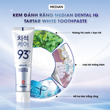 Kem Đánh Răng Median IQ 93% Trắng Răng  120g