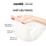 Mặt Nạ Dưỡng Sáng Da Candid Niacinamide Vitamin C Water Gel Mask 22.22g
