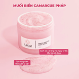 Tẩy Tế Bào Chết Body Muối Hồng Camargue Pháp Trắng Da, Mờ Thâm Sạm Rmon 400g
