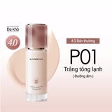 Kem Nền Carslan 4.0 Dạng Lỏng Kiềm Dầu Lâu Trôi Chống Thấm Nước Suốt 24H 30g