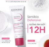 Combo Kem Dưỡng Bioderma Cấp Ẩm Và Làm Dịu Cho Da Nhạy Cảm 40ml + Gel Rửa Mặt 45ml