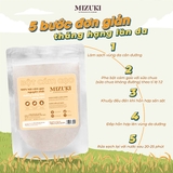 Bột Cám Gạo Mizuki 100% Nguyên Chất Giúp Sáng Mịn 100g