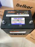 Bình Ắc Quy Delkor 60D23L (12V - 60Ah). Bình Acquy Khô miễn bảo dưỡng. Hàng nhập khẩu Hàn Quốc.