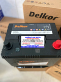 Bình Ắc Quy Delkor 80D23L (12V - 65Ah). Bình Acquy Khô miễn bảo dưỡng. Hàng nhập khẩu Hàn Quốc.