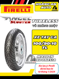 PIRELLI ANGEL SCOOTER 100/90-10 - VỎ KHÔNG RUỘT
