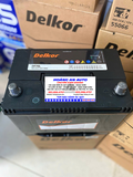 Bình Ắc Quy Delkor DF70L (12V - 70Ah). Bình Acquy Khô miễn bảo dưỡng. Hàng nhập khẩu Hàn Quốc.
