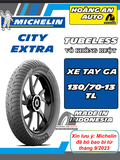 MICHELIN CITY EXTRA 130/70-13 - VỎ KHÔNG RUỘT