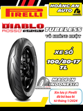 PIRELLI ROSSO SPORT 100/80-17 - VỎ KHÔNG RUỘT