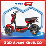 Xe Đạp Điện Avent Xbull GO màu đỏ đem