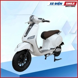 Xe Máy Điện Dibao Tesla Dio E màu Trắng đen tại Xe Điện Smile — ảnh 3