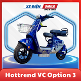 Hình ảnh xe điện hotgirl vc màu xanh