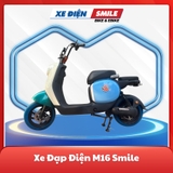 Xe điện M16 đen xanh ngọc