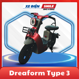 Hình ảnh Xe Điện Hottrend Dreaform Type 3  màu đỏ đen