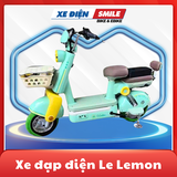 Hình ảnh Xe đạp điện le Lemon với thiết kế nhỏ gọn