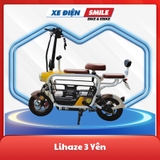 Xe điện Lihaze model 2023 màu vàng nâu