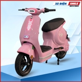Xe Điện DKBike Ez2 màu hồng baby
