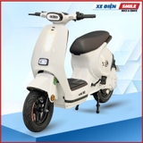 Xe Điện DKBike Ez2 màu trắng đen