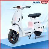 Xe Điện Hottrend Yaka VX trắng mix hồng