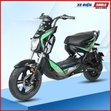 Xe điện JVCeco Xmen F1 đen tem xanh lá
