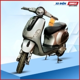 Xe Điện Kazuki LX150 Đèn Tròn màu xám