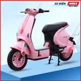 Xe điện takashi Mono Plus 4 bình màu hồng