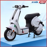 Xe điện takashi Mono Plus 4 bình màu trắng đen