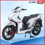 XE MÁY 50CC DAELIM PRO X màu Trắng xám tại Xe Điện Smile — ảnh 4