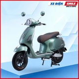 XE MÁY ĐIỆN DIBAO PANSY S3 NFC (ĐÈN TRÒN) màu Xanh trắng tại Xe Điện Smile — ảnh 2
